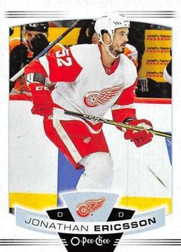#137 Jonathan Ericsson - Detroit Red Wings - 2019-20 O-Pee-Chee Hockey