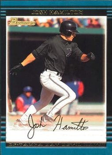#137 Josh Hamilton - Tampa Bay Devil Rays - 2002 Bowman Baseball