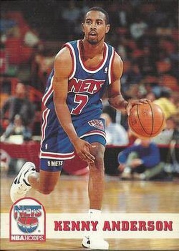 #137 Kenny Anderson - New Jersey Nets - 1993-94 Hoops Basketball