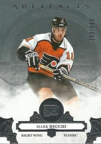 #137 Mark Recchi - Philadelphia Flyers - 2017-18 Upper Deck Artifacts Hockey