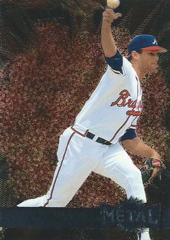 #137 Mark Wohlers - Atlanta Braves - 1996 Metal Universe Baseball