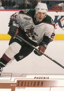 #137 Mike Sullivan - Phoenix Coyotes - 2000-01 Upper Deck Hockey