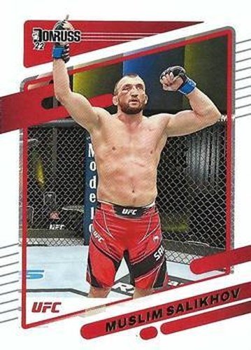 #137 Muslim Salikhov - 2022 Donruss UFC MMA
