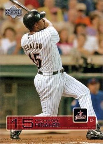 #137 Richard Hidalgo - Houston Astros - 2003 Upper Deck Baseball