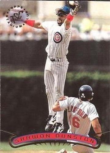 #137 Shawon Dunston - Chicago Cubs - 1996 Stadium Club Baseball