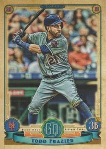 #137 Todd Frazier - New York Mets - 2019 Topps Gypsy Queen Baseball