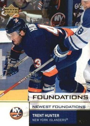 #137 Trent Hunter - New York Islanders - 2002-03 Upper Deck Foundations Hockey