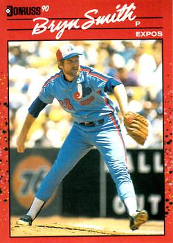 #106 Bryn Smith - Montreal Expos - 1990 Donruss Baseball