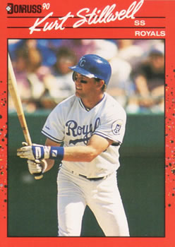 #120 Kurt Stillwell - Kansas City Royals - 1990 Donruss Baseball