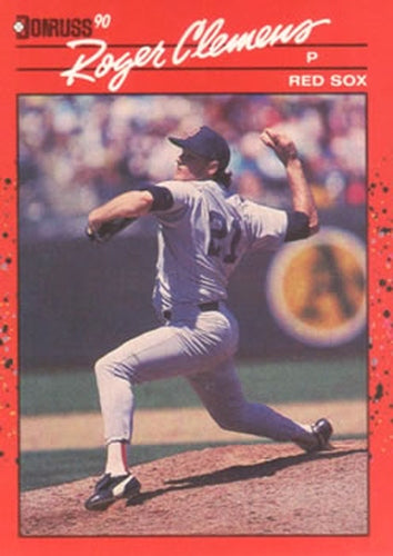 #184 Roger Clemens - Boston Red Sox - 1990 Donruss Baseball