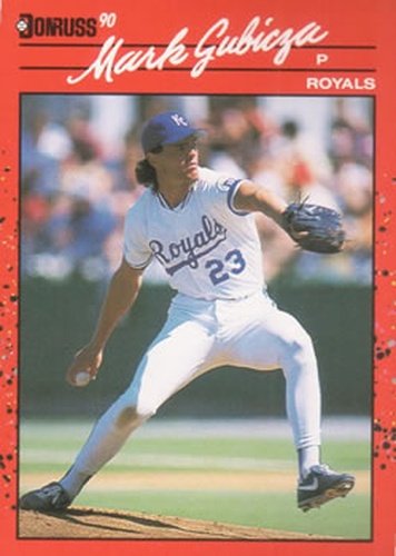 #204 Mark Gubicza - Kansas City Royals - 1990 Donruss Baseball