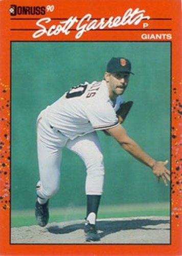 #217 Scott Garrelts - San Francisco Giants - 1990 Donruss Baseball