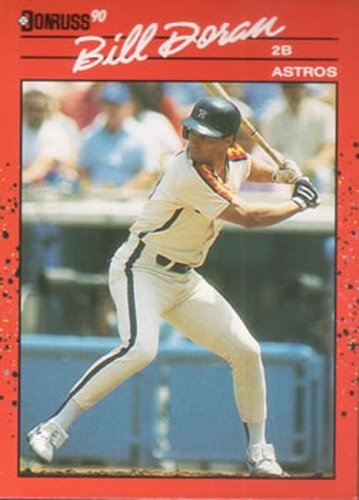 #236 Bill Doran - Houston Astros - 1990 Donruss Baseball