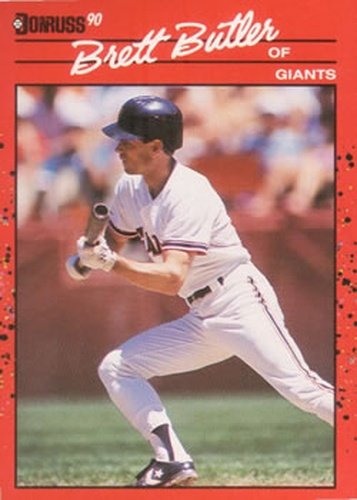 #249 Brett Butler - San Francisco Giants - 1990 Donruss Baseball