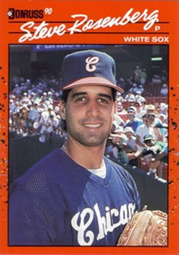 #253 Steve Rosenberg - Chicago White Sox - 1990 Donruss Baseball