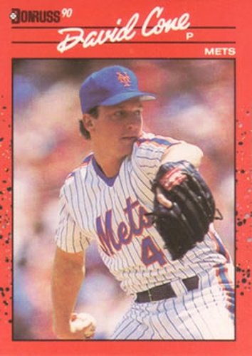 #265 David Cone - New York Mets - 1990 Donruss Baseball