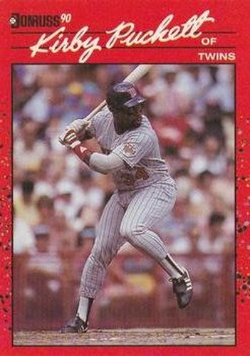 #269 Kirby Puckett - Minnesota Twins - 1990 Donruss Baseball