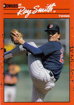 #273 Roy Smith - Minnesota Twins - 1990 Donruss Baseball