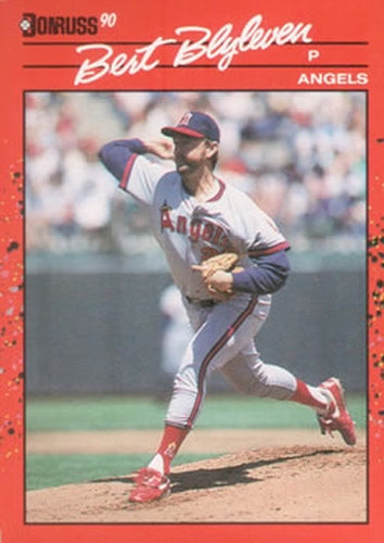 #331 Bert Blyleven - California Angels - 1990 Donruss Baseball