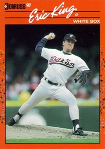 #337 Eric King - Chicago White Sox - 1990 Donruss Baseball