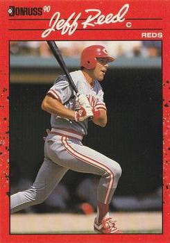 #351 Jeff Reed - Cincinnati Reds - 1990 Donruss Baseball