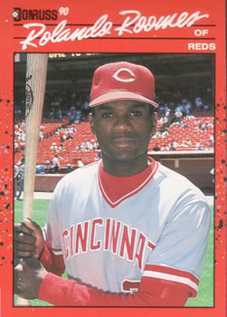 #360 Rolando Roomes - Cincinnati Reds - 1990 Donruss Baseball