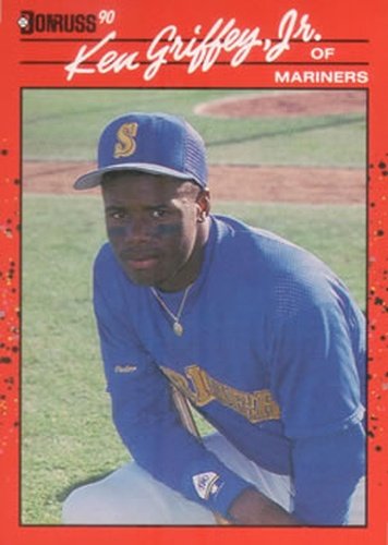 #365 Ken Griffey Jr. - Seattle Mariners - 1990 Donruss Baseball