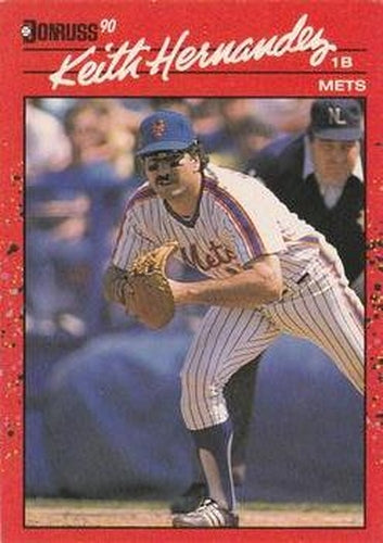 #388 Keith Hernandez - New York Mets - 1990 Donruss Baseball