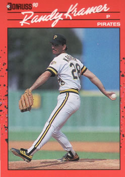 #409 Randy Kramer - Pittsburgh Pirates - 1990 Donruss Baseball