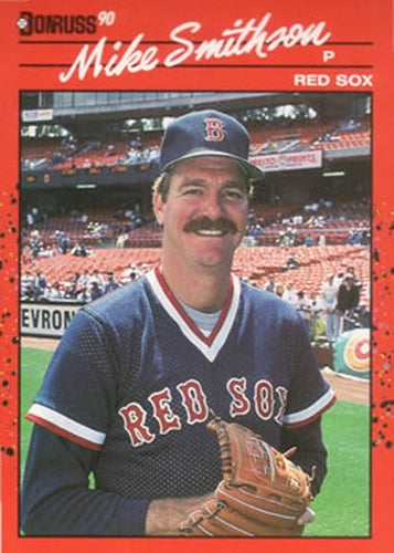 #464 Mike Smithson - Boston Red Sox - 1990 Donruss Baseball