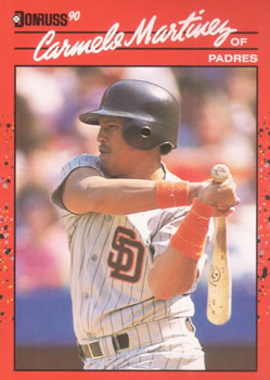 #482 Carmelo Martinez - San Diego Padres - 1990 Donruss Baseball