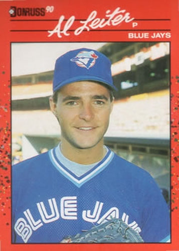 #543 Al Leiter - Toronto Blue Jays - 1990 Donruss Baseball