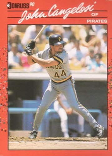 #565 John Cangelosi - Pittsburgh Pirates - 1990 Donruss Baseball