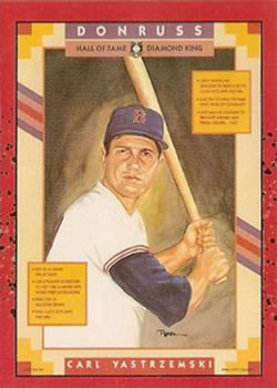 #588 Carl Yastrzemski - Boston Red Sox - 1990 Donruss Baseball