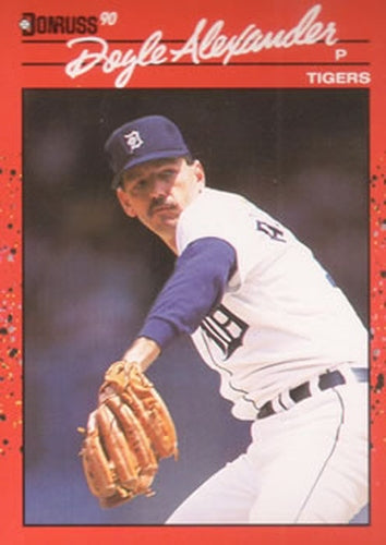 #62 Doyle Alexander - Detroit Tigers - 1990 Donruss Baseball