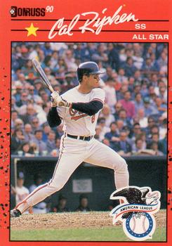 #676 Cal Ripken - Baltimore Orioles - 1990 Donruss Baseball
