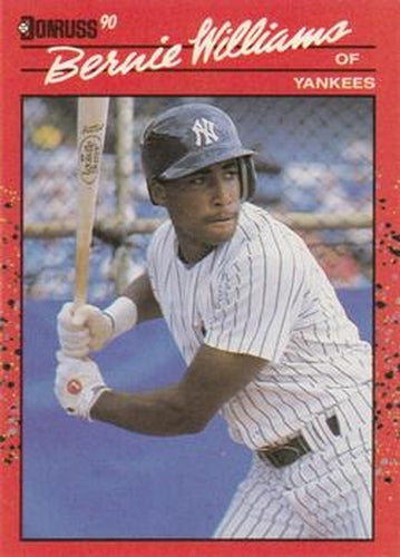#689 Bernie Williams - New York Yankees - 1990 Donruss Baseball