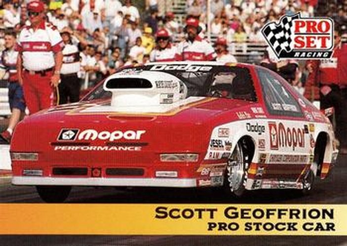 #138 Scott Geoffrion's Car - 1992 Pro Set NHRA Racing