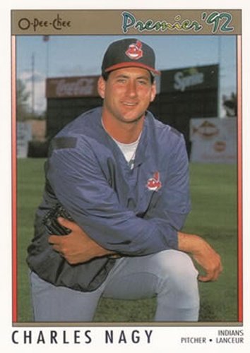 #138 Charles Nagy - Cleveland Indians - 1992 O-Pee-Chee Premier Baseball