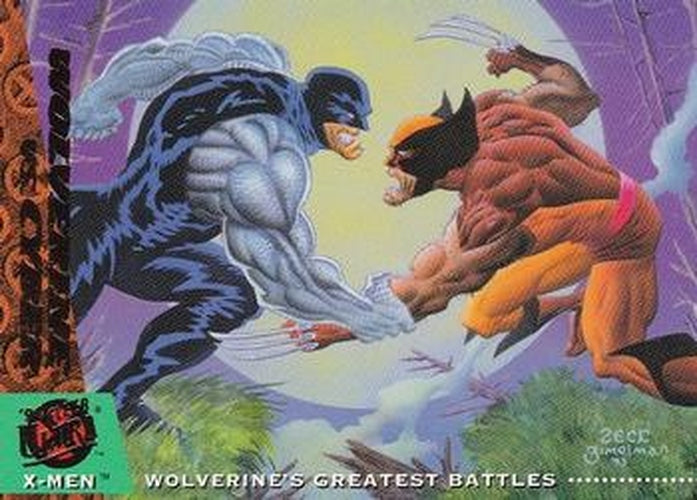 #138 Wolverine vs. Cyber - 1994 Ultra X-Men
