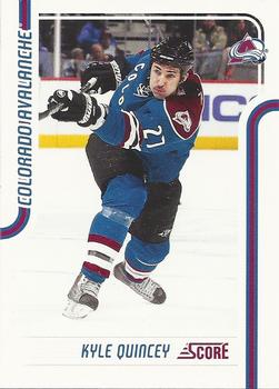#138 Kyle Quincey - Colorado Avalanche - 2011-12 Score Hockey