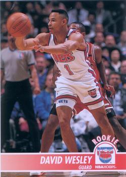 #138 David Wesley - New Jersey Nets - 1994-95 Hoops Basketball