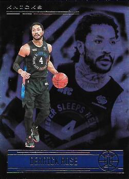 #138 Derrick Rose - New York Knicks - 2020-21 Panini Illusions Basketball