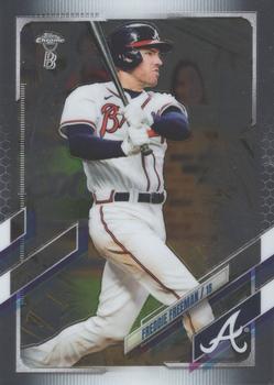 #138 Freddie Freeman - Atlanta Braves - 2021 Topps Chrome Ben Baller Edition Baseball