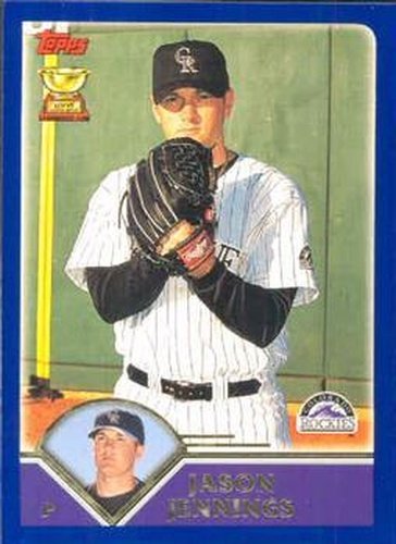 #138 Jason Jennings - Colorado Rockies - 2003 Topps Baseball