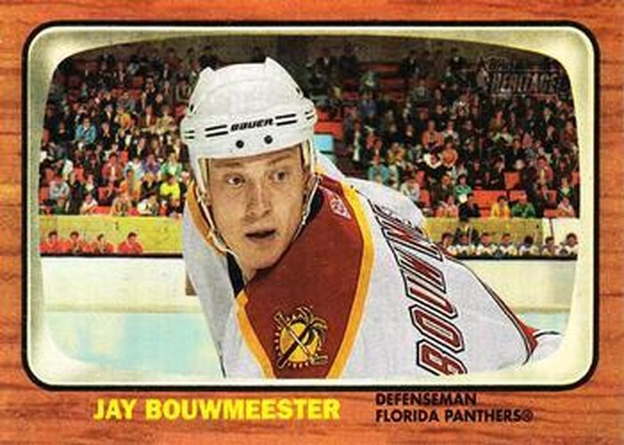 #138 Jay Bouwmeester - Florida Panthers - 2002-03 Topps Heritage Hockey