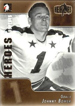 #138 Johnny Bower - Cleveland Barons - 2004-05 In The Game Heroes and Prospects Hockey