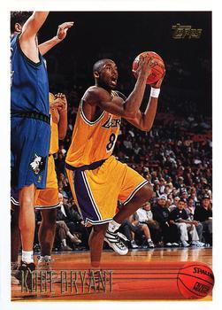 #138 Kobe Bryant - Los Angeles Lakers - 1996-97 Topps Basketball