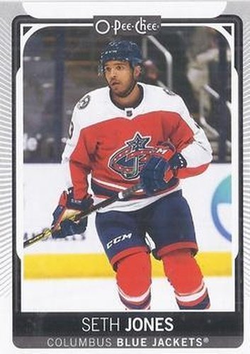 #138 Seth Jones - Columbus Blue Jackets - 2021-22 O-Pee-Chee Hockey