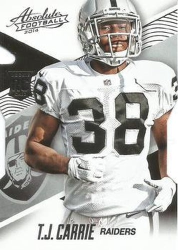 #138 T.J. Carrie - Oakland Raiders - 2014 Panini Absolute - Retail Football
